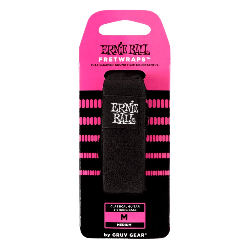 Ernie Ball FretWraps by Gruv Gear - Medium - Black