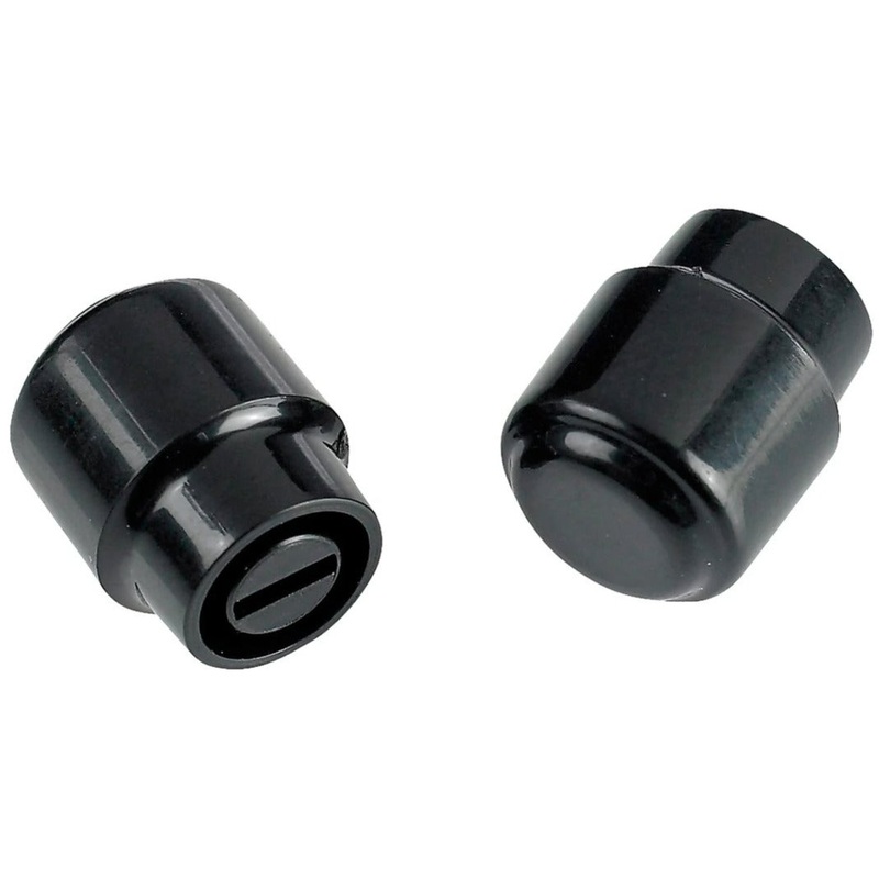 Fender 099-4936-000 Switch Tips for Original Tele, Black (2)