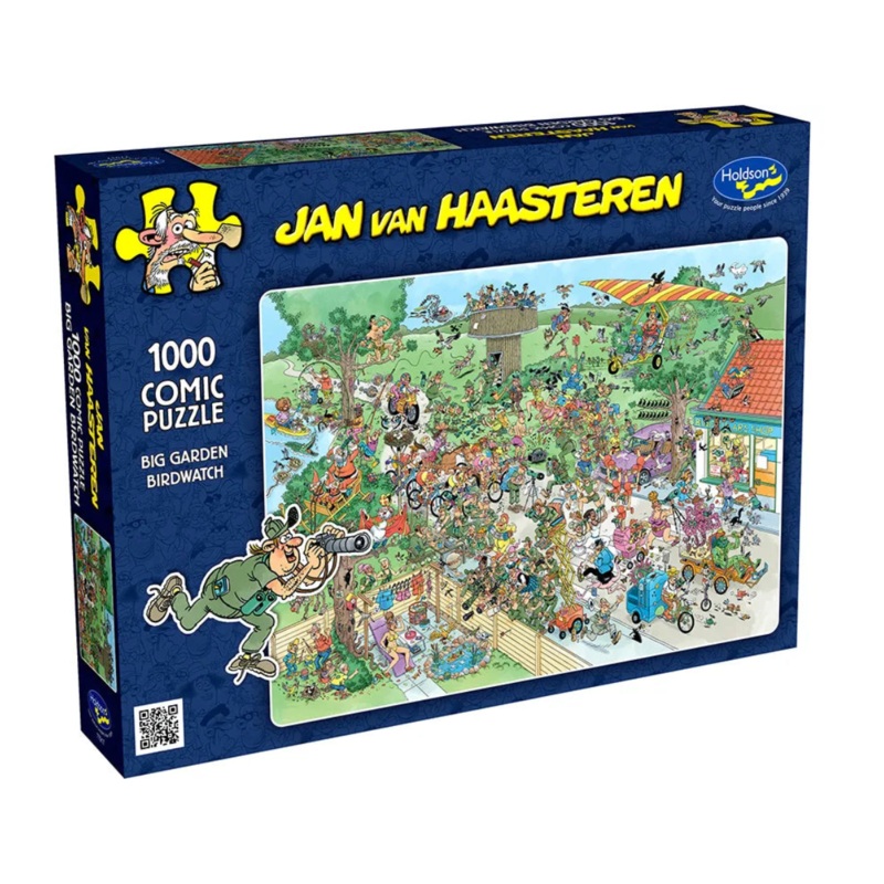 Holdson 1000pc JVH Big Garden Birdwatch Puzzle