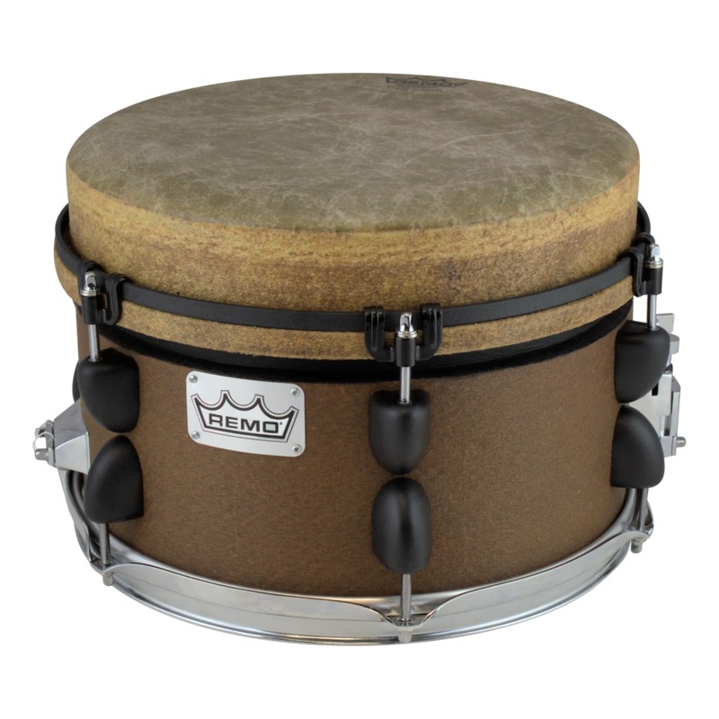 Remo MD-3092-05 12" Mondo Snare Drum, Brown Earth