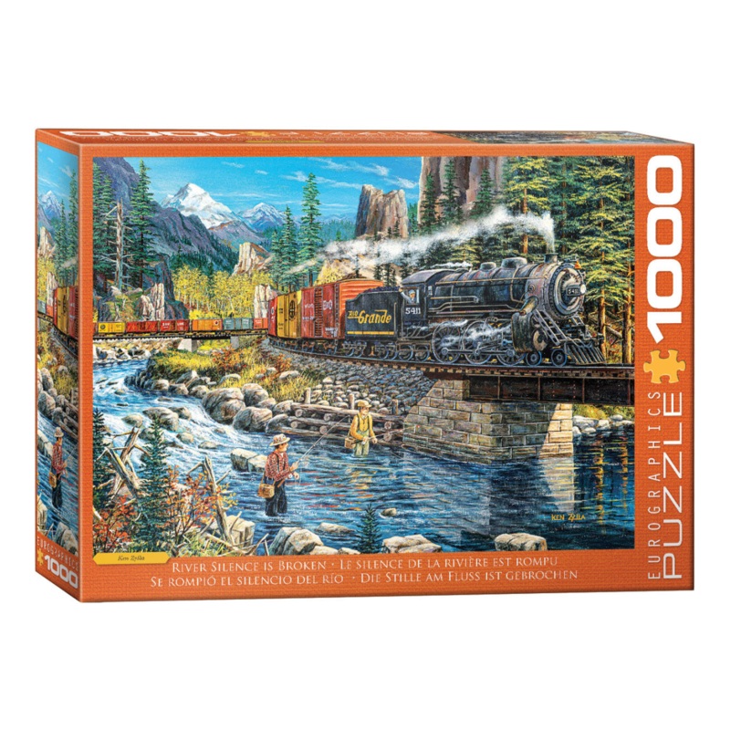 Eurographics 1000pc River Silence Is Broken Puzzle