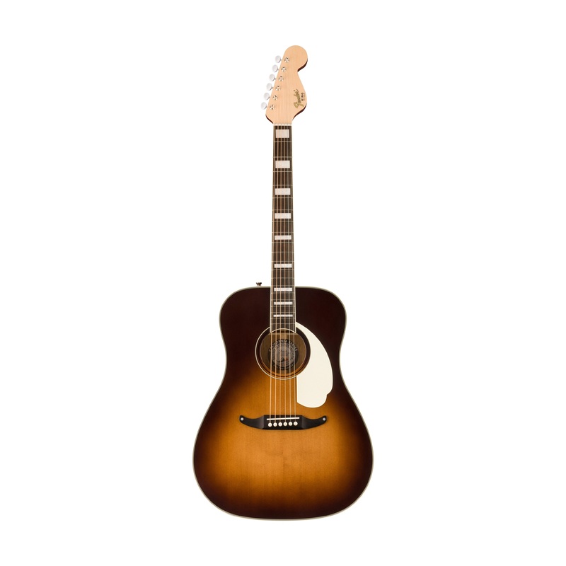 Fender King Vintage Acoustic Guitar w/Case, Mojave