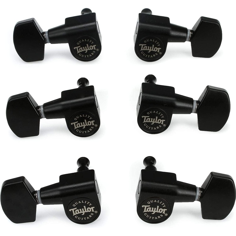 Taylor 181 6-string Guitar Tuners 1:18 Ratio - Satin Black or Polished Gold Satin Black