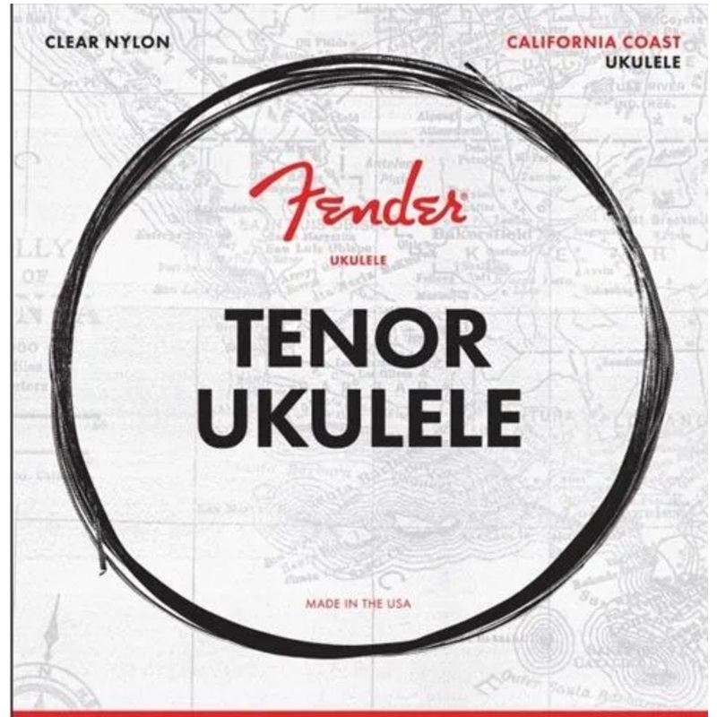 Fender California Coast Tenor Ukulele Strings
