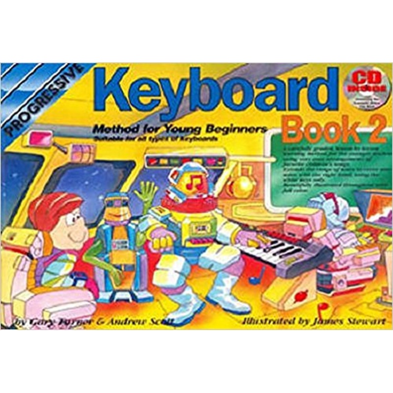 Progressive Keyboard Meth For Yng Begin Bk 2 Bk/