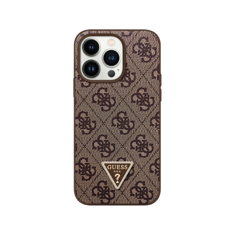 Guess 4G Diamond Edition Phone Case - iPhone 16 (Brown)