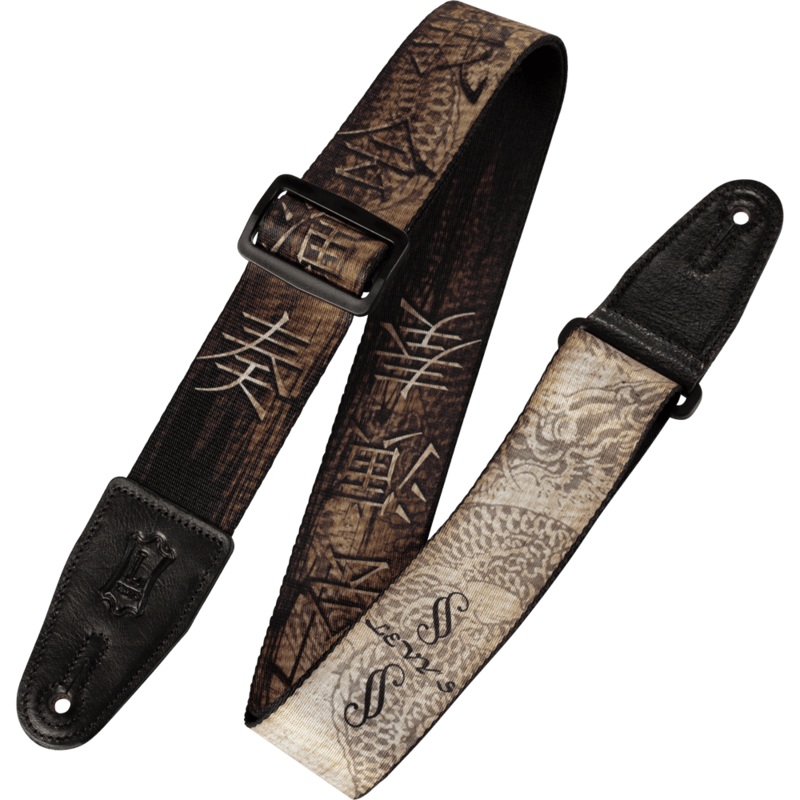Levy's MPD2-012 Polyester Sublimation-Printed Guitar Strap