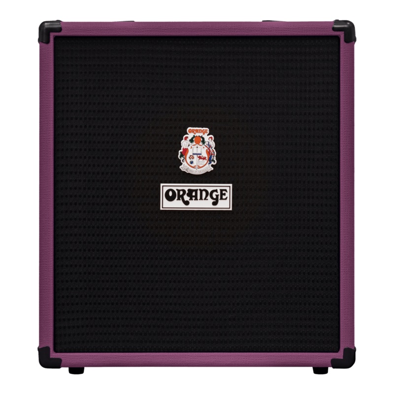 Orange CRUSH BASS 50-50-LTD Glenn Hughes LTD 50 watt, Active EQ, Para Mid, Gain & Blend, 12 speaker, CabSim HP Out, Aux In, FX Loop, Tuner, purple tolex