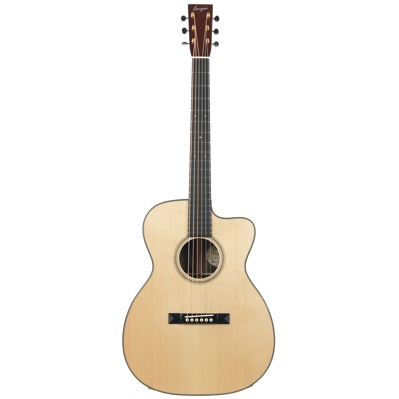 Bourgeois Soloist OM C Italian Spruce Macassar Ebony