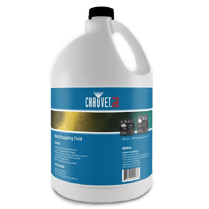 Chauvet DJ QDF Quick Dissipating Fog Fluid - Gallon