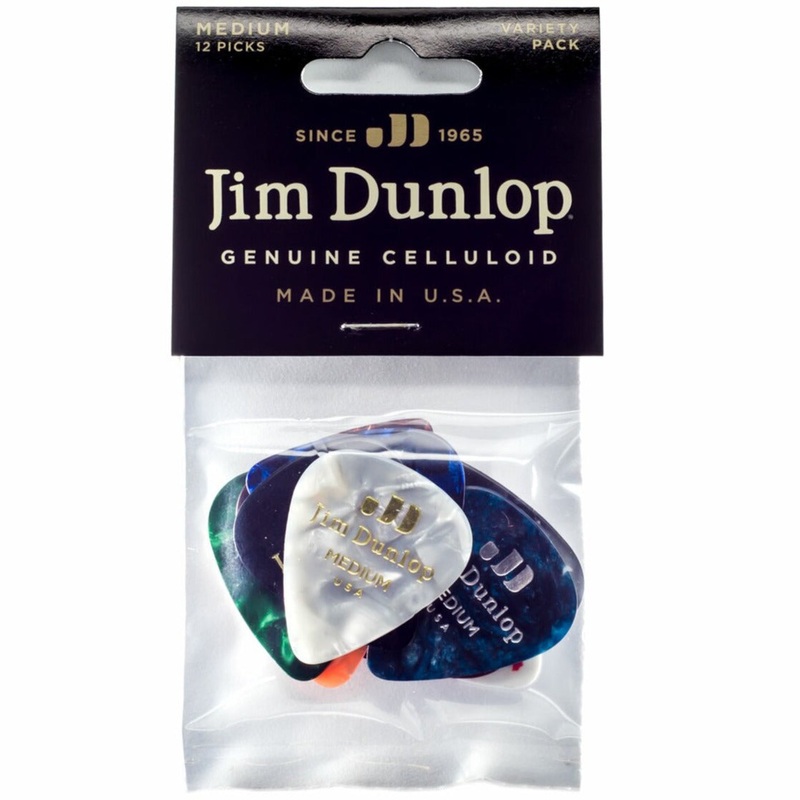 Dunlop PVP106 Celluloid Pick Medium Variety Pack
