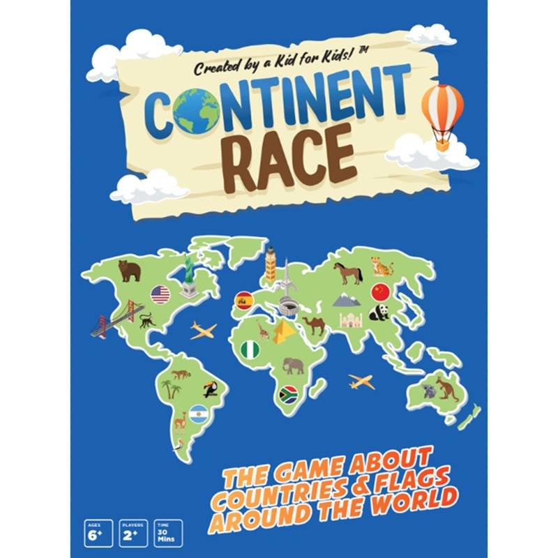 Dyce Games Continent Race Game