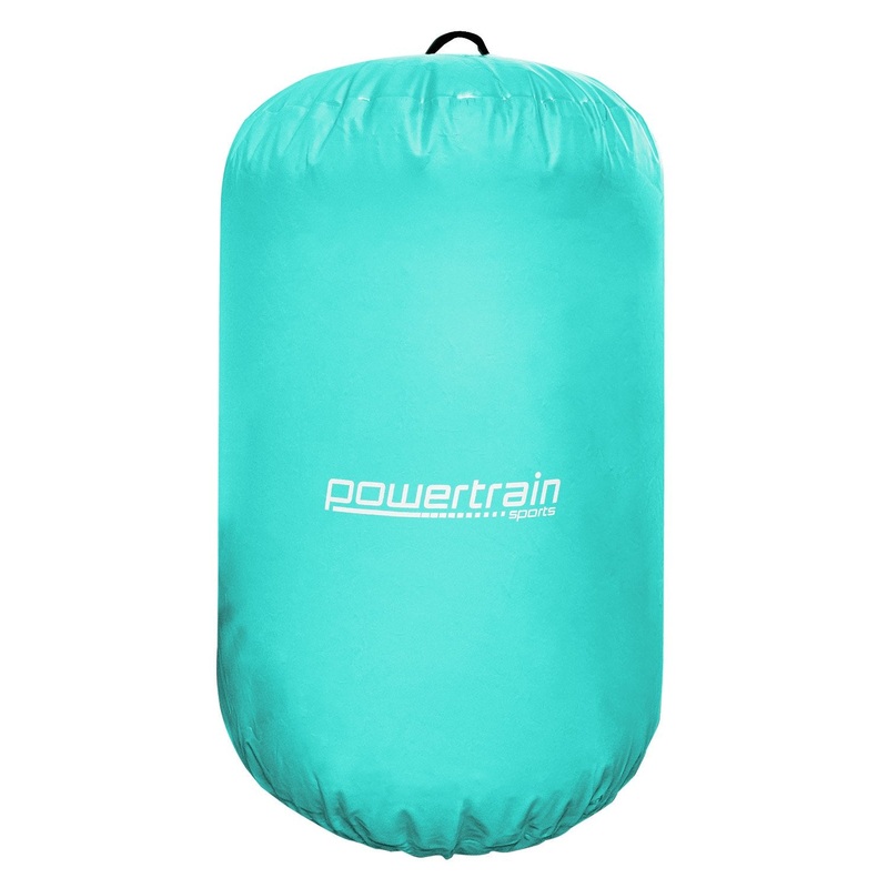 Powertrain Inflatable Air Barrel Exercise Roller (Green)
