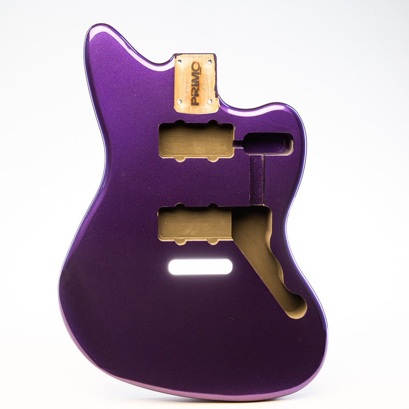 PRiMO Replacement Jazzmaster Body - Strat Trem - Royal Amethyst
