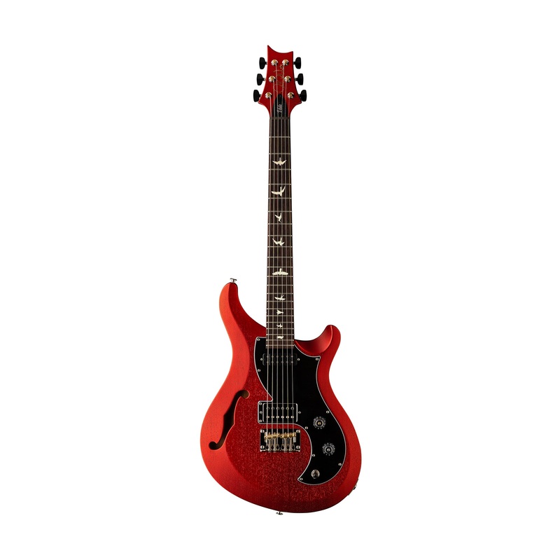 PRS S2 Vela Semi-Hollow Electric Guitar, Red Apple Metallic