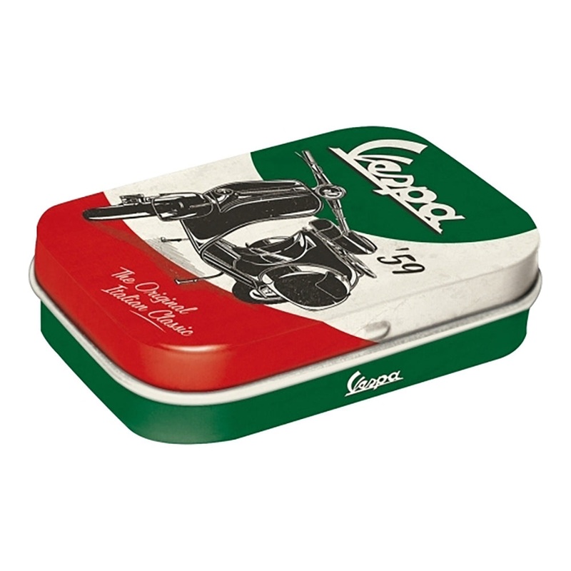 Nostalgic-Art Pocket Mint Box with Mints Vespa The Italian Classic 4x6x2cm