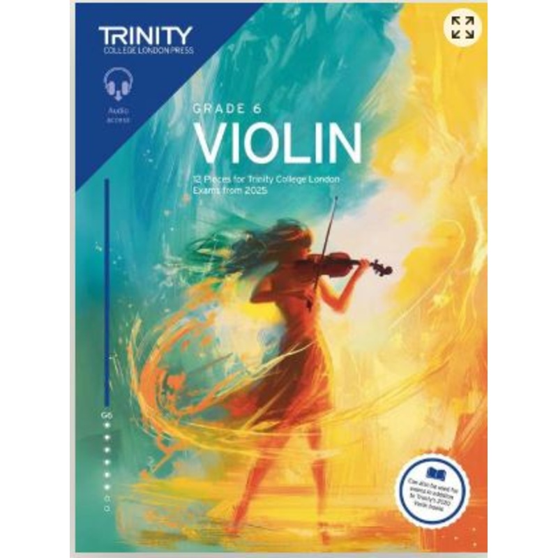 Trinity Violin from 2025 Grade 6 Book/OA