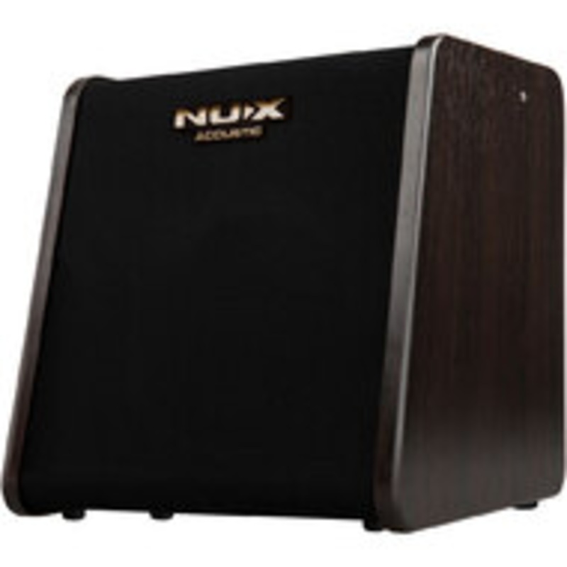 NUX Stageman II Charge, 80W Battery Powered Acoustic Guitar Amplifier with Digital FX 2-Channels with Routing Adjustable Post-effects