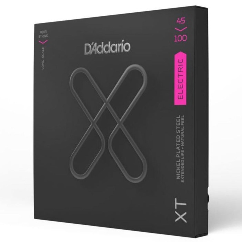 D'Addario XTB45100 XT Bass Regular Light Long Scale 45-100