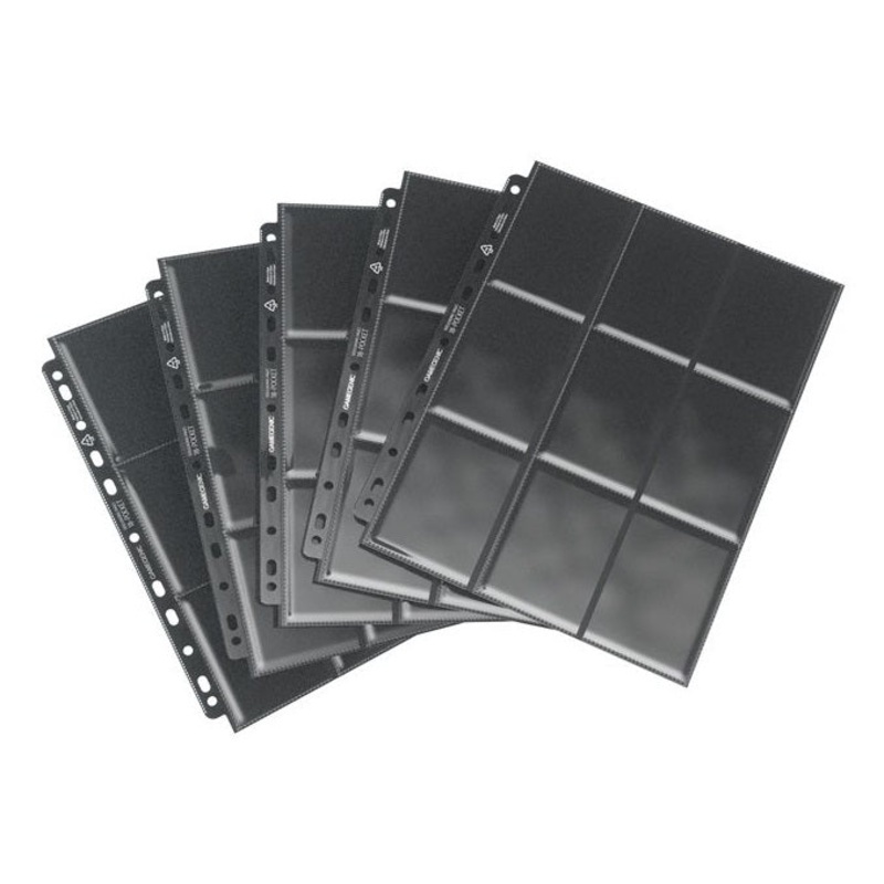 Gamegenic Sideloading 18 Pocket Pages Display (Black)