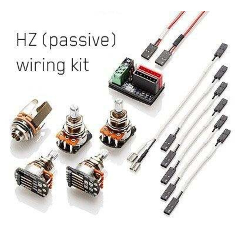 EMG Conversion Wiring Kit Solderless HZ 1 or 2 HZ Pickups 500K SPL