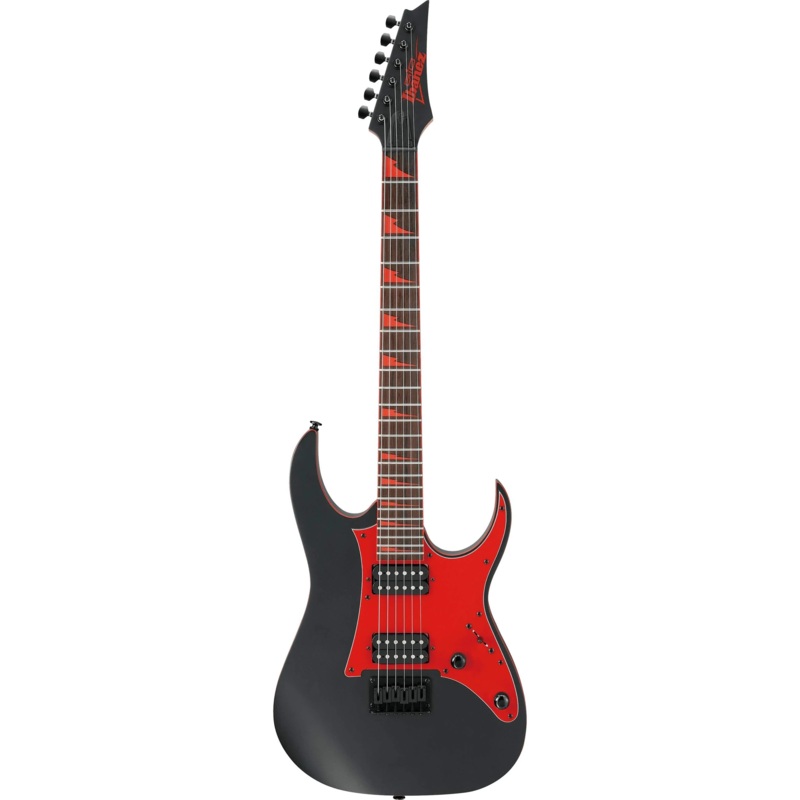 Ibanez GRG131DXBKF Gio RG, Black Flat, NZ Pine FB