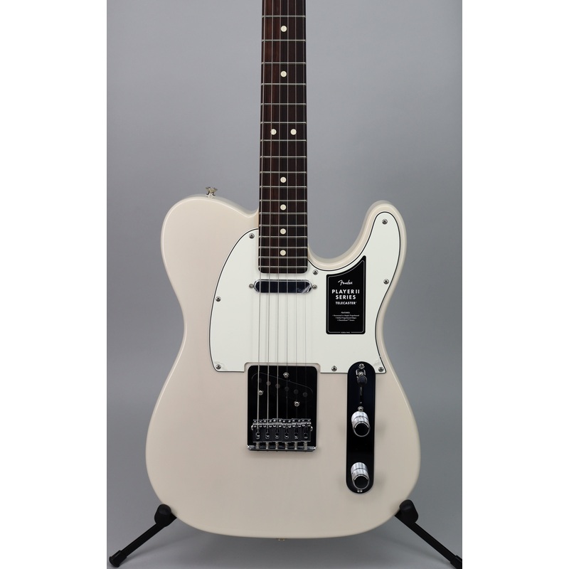 Amp Bundle Fender Player II Telecaster White Blonde Chambered Ash + Fender Mustang LT25 Amplifier