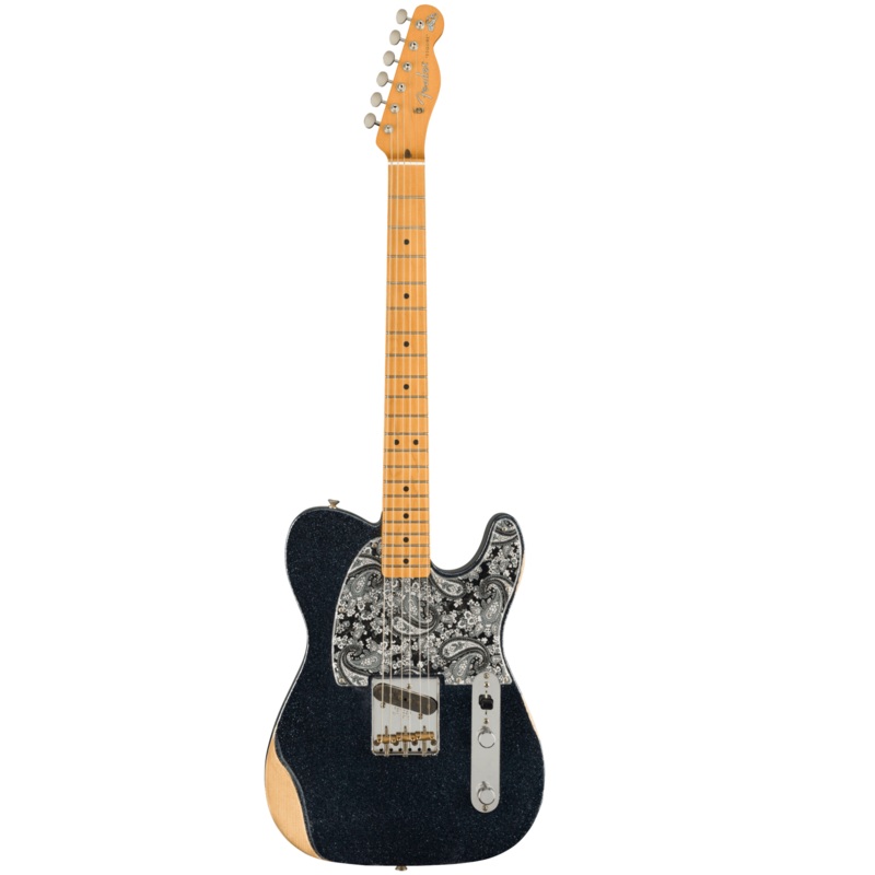 Fender 014-0322-398 Brad Paisley Esquire Tele, Black Sparkle