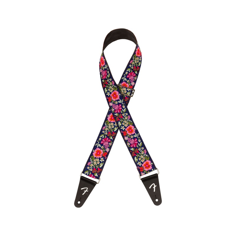 Fender Mosaic Jacquard Guitar Strap, Blue