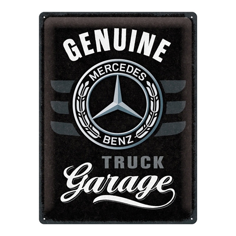 Nostalgic-Art 30x40cm Large Metal Sign Plaque Daimler Truck Garage