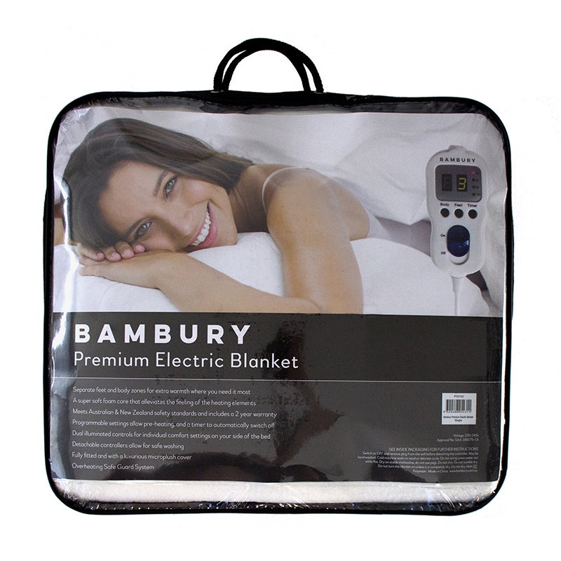 Bambury Soft Touch Premium Electric Blanket (King Single)