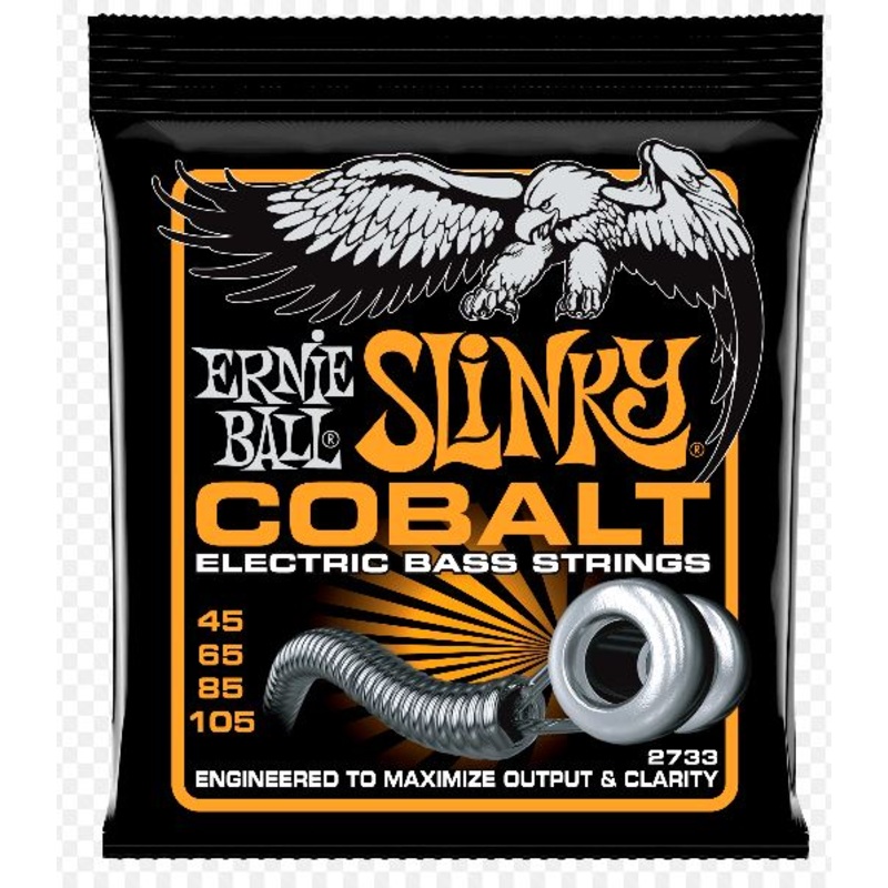 ERNIE BALL 2733 Bass Gtr String Set Hybrid Slinky Orange 45/105