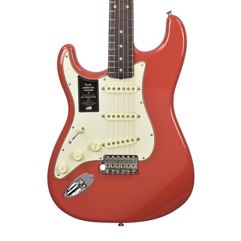 Fender American Vintage II 1961 Stratocaster Left-Hand in Fiesta Red V2439090