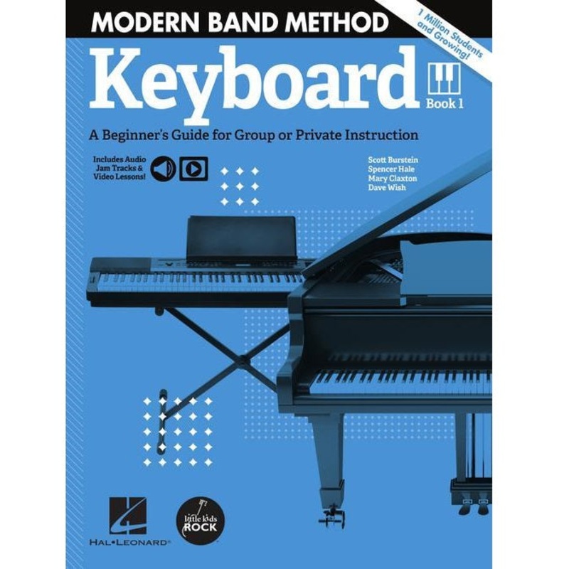 Hal Leonard HL00325721 Modern Band Method Keyboard, Book 1 A Beginner's Guide for Group or Private Instruction