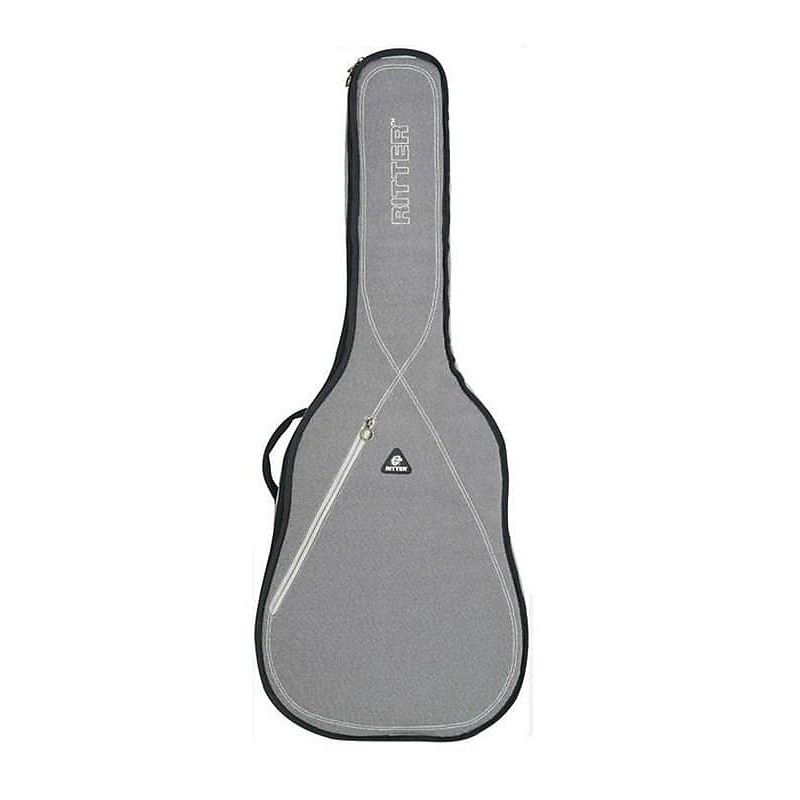 RITTER SESSION 3 ELECTRIC BASS BAG - MISTY GREY/LEATHER BROWN