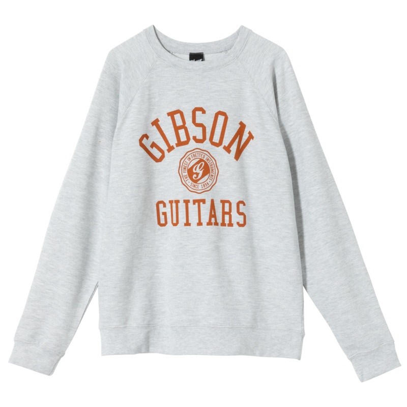 Gibson Collegiate Crewneck (Heather Gray)