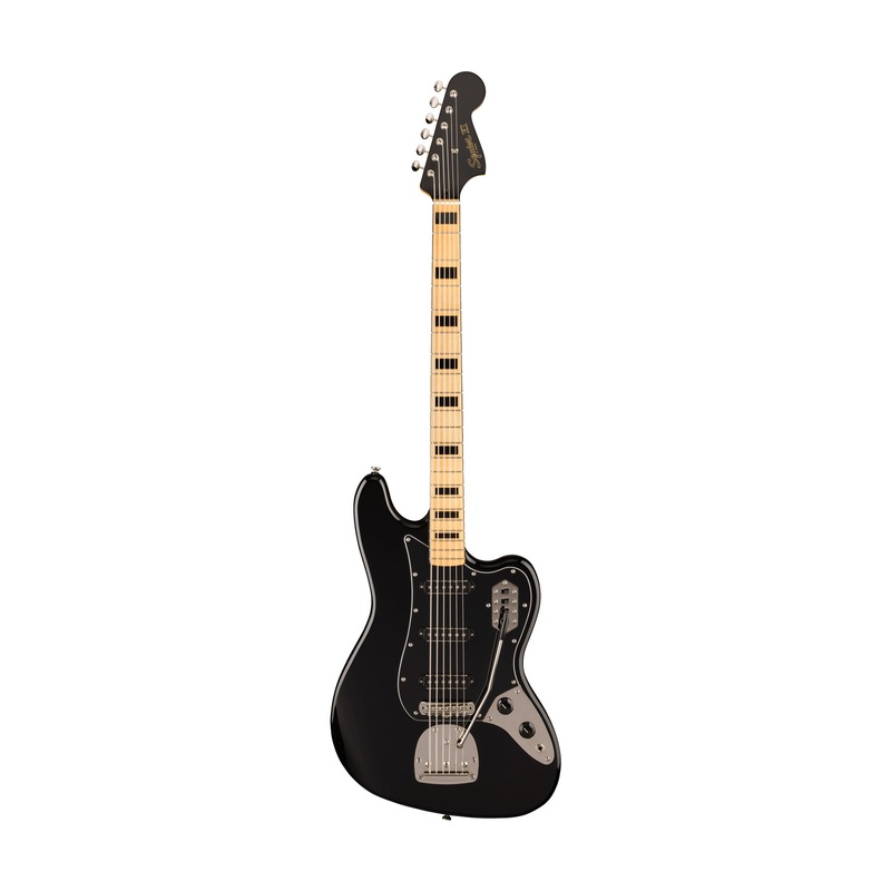 Squier FSR Classic Vibe Bass VI Guitar, Maple FB, Black