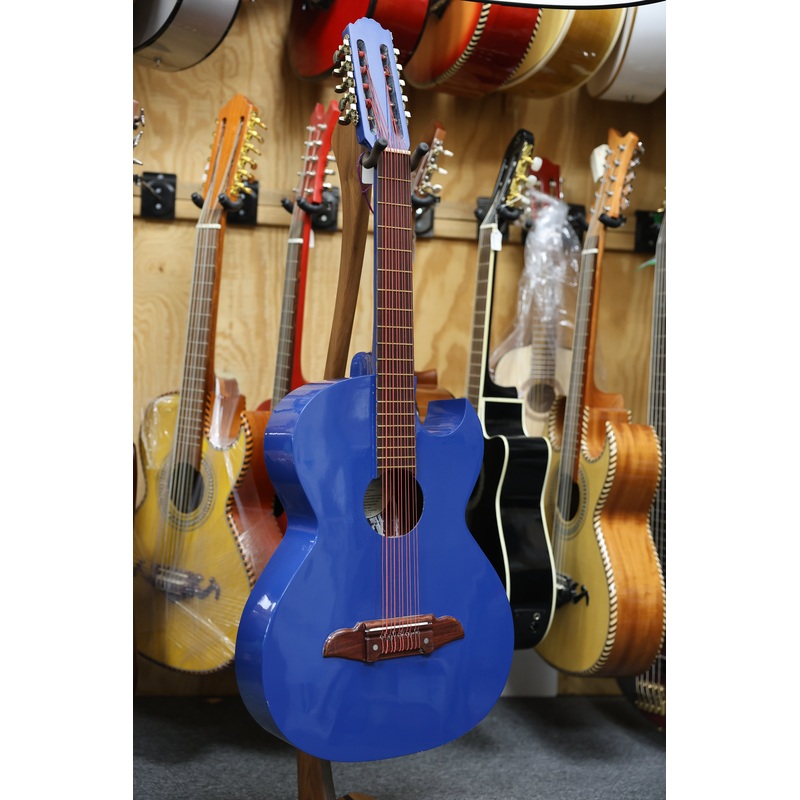 Bajo Quinto Blue Glossy - Hand Crafted