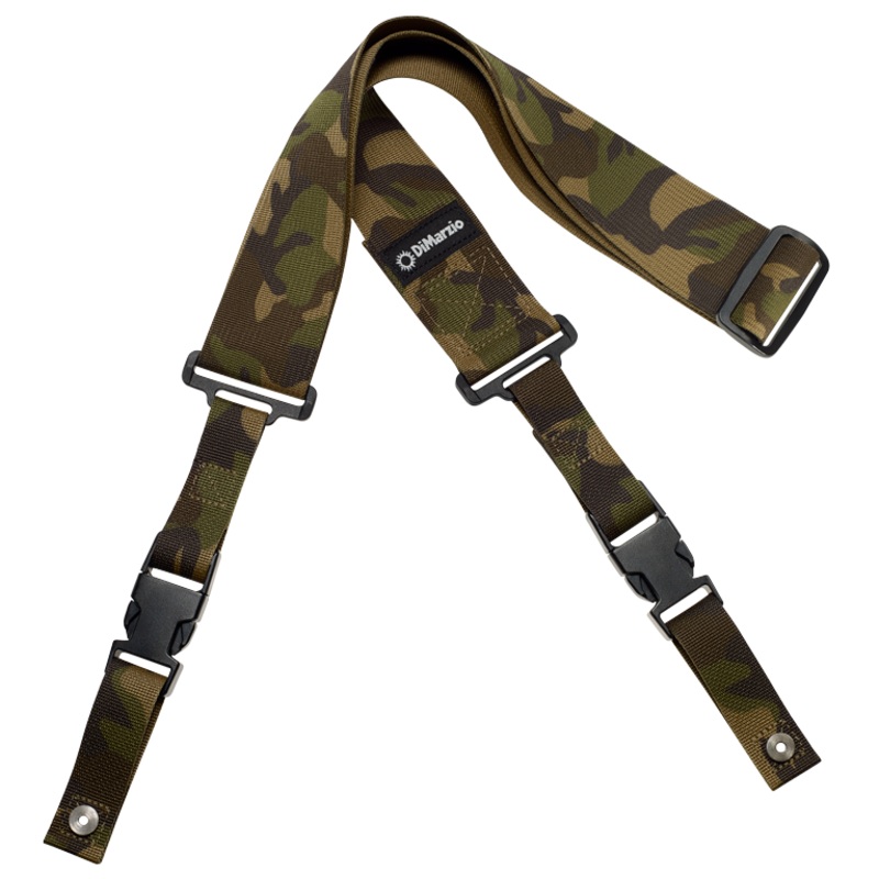 DiMarzio DD2200CM Cliplock 2" Strap, Camo