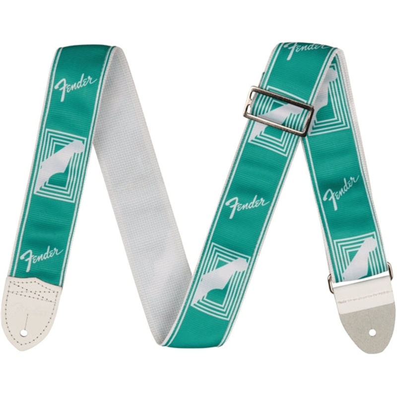 Fender Custom Mono Strap in Sea foam Green