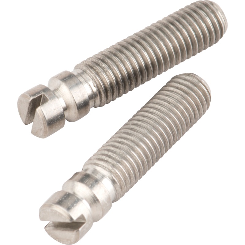 Fender Bridge Pivot Screws, Threaded Steel (2)