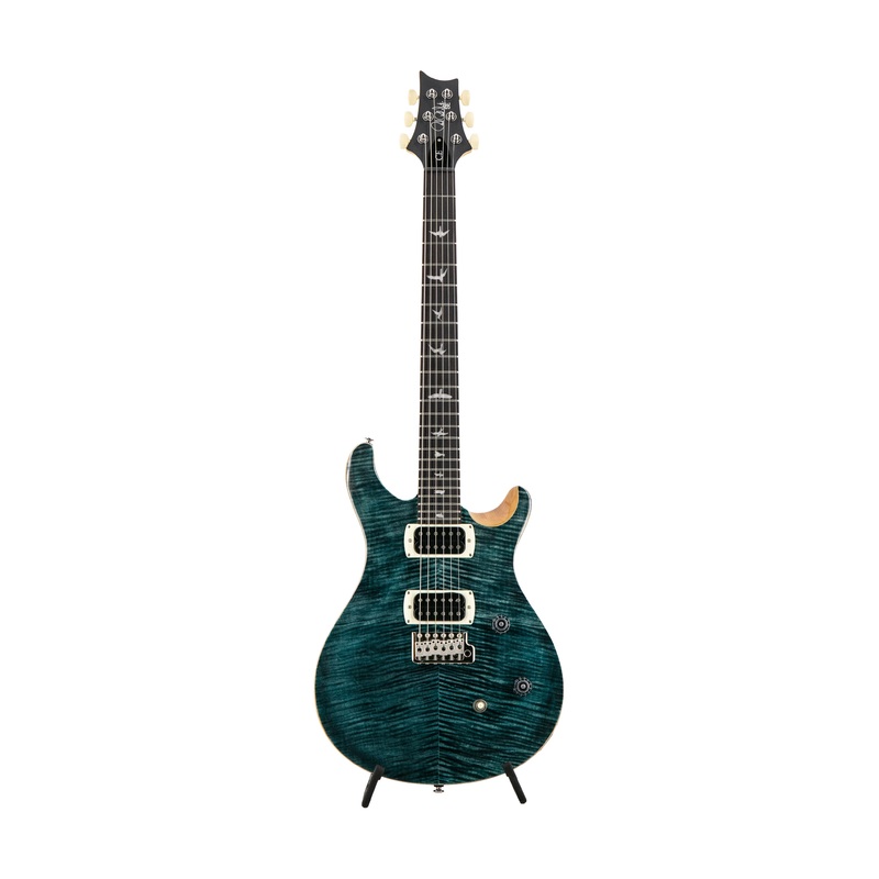 PRS SE CE24 Maple Top Electric Guitar, Maple FB, Slate Blue