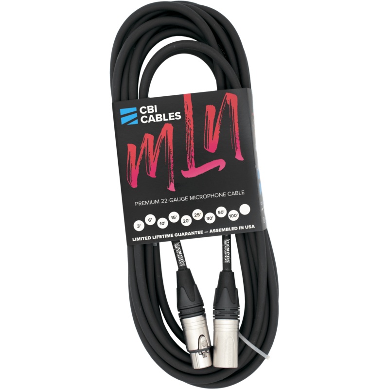 CBI Neutrik Microphone Cable (XLR) Heavy Duty Tour Cable