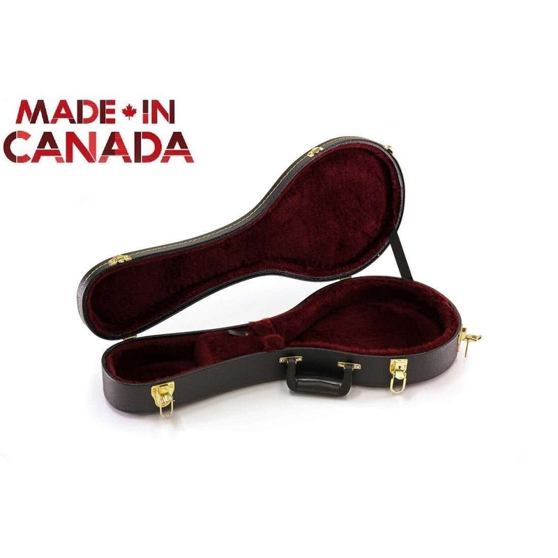 Deluxe Arch Top Hardshell A Style Mandolin Case Model 251 (Made In Canada)