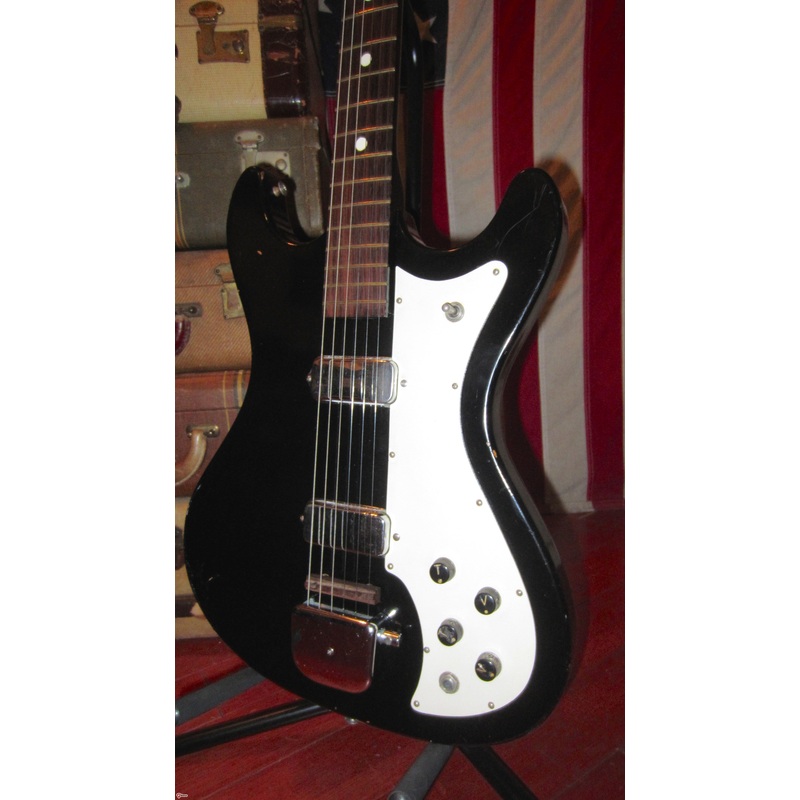 Vintage Circa 1967 True Tone Model 302 Vanguard Electric Solidbody Double Pickup