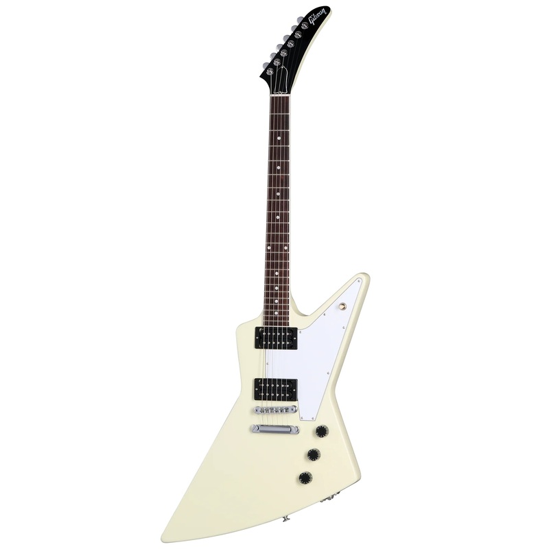 Gibson DSXS00CWCH1 70s Explorer - Classic White