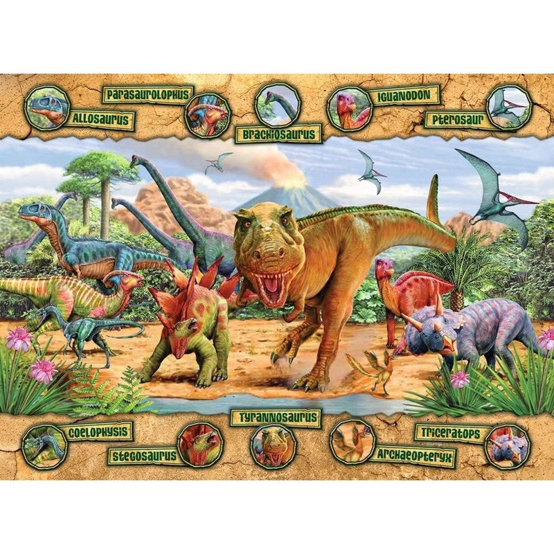 Ravensburger 100pc Dinosaurs Puzzle
