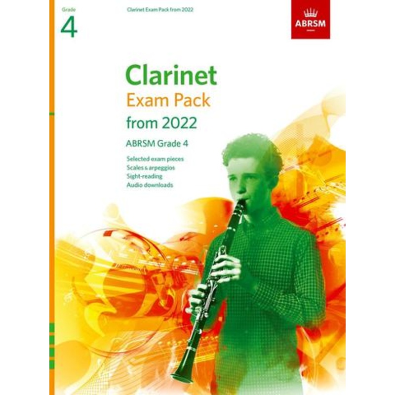 ABRSM CLARINET EXAM PACK FROM 2022 GRADE 4