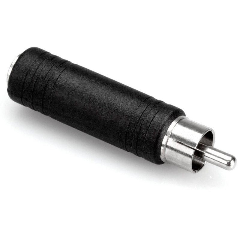 Hosa GPR-104 Adaptor 1/4 in TS F to RCA M (Loc:1i)