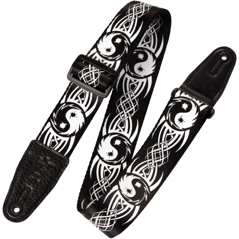 Levy's MP-15 2 Polyester Tribal Yin Yang Guitar Strap